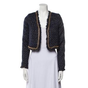 NWT Christian Lacroix Tweed Pattern Evening Jacket